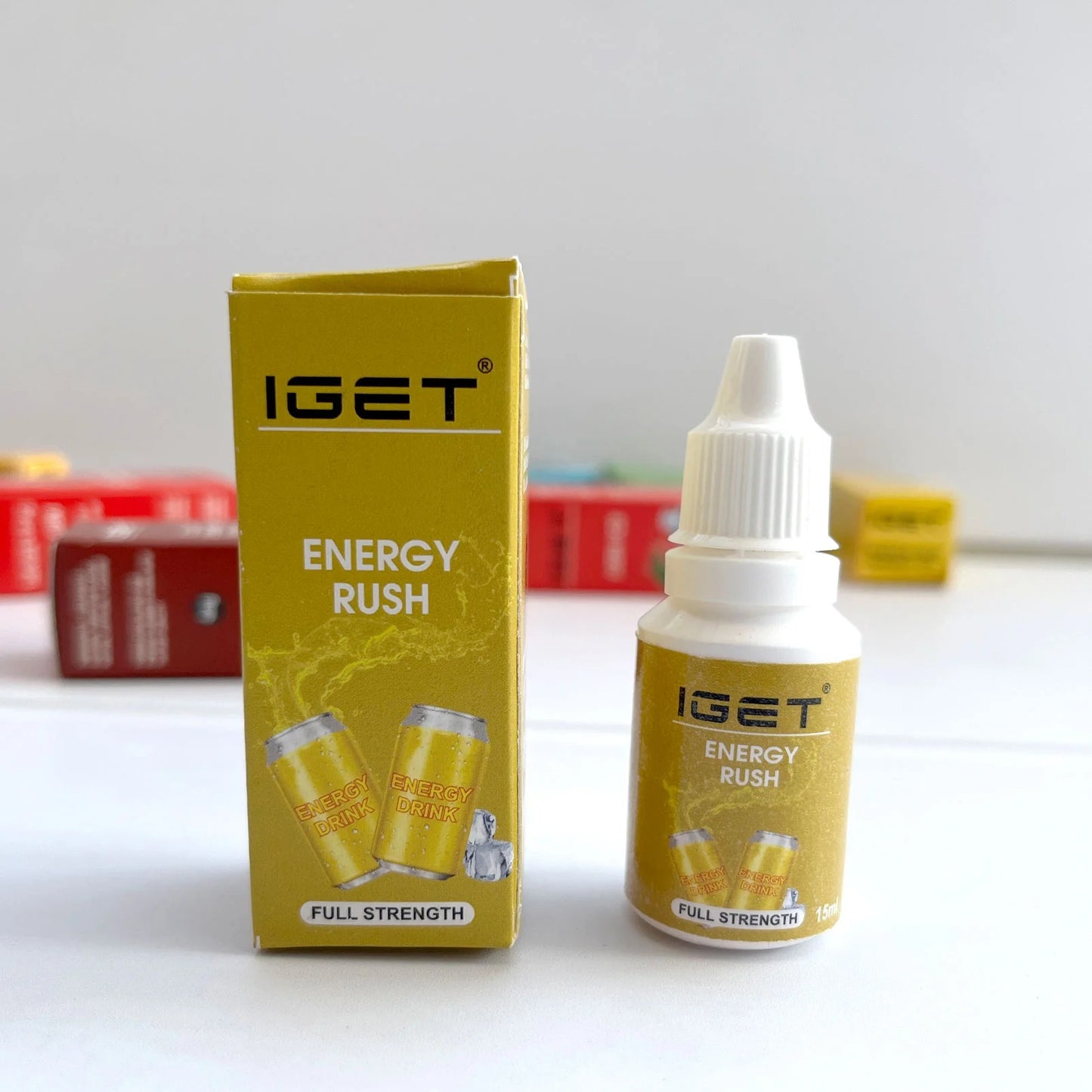 iGet Nicotine Flavour Juice - 4mg Nic