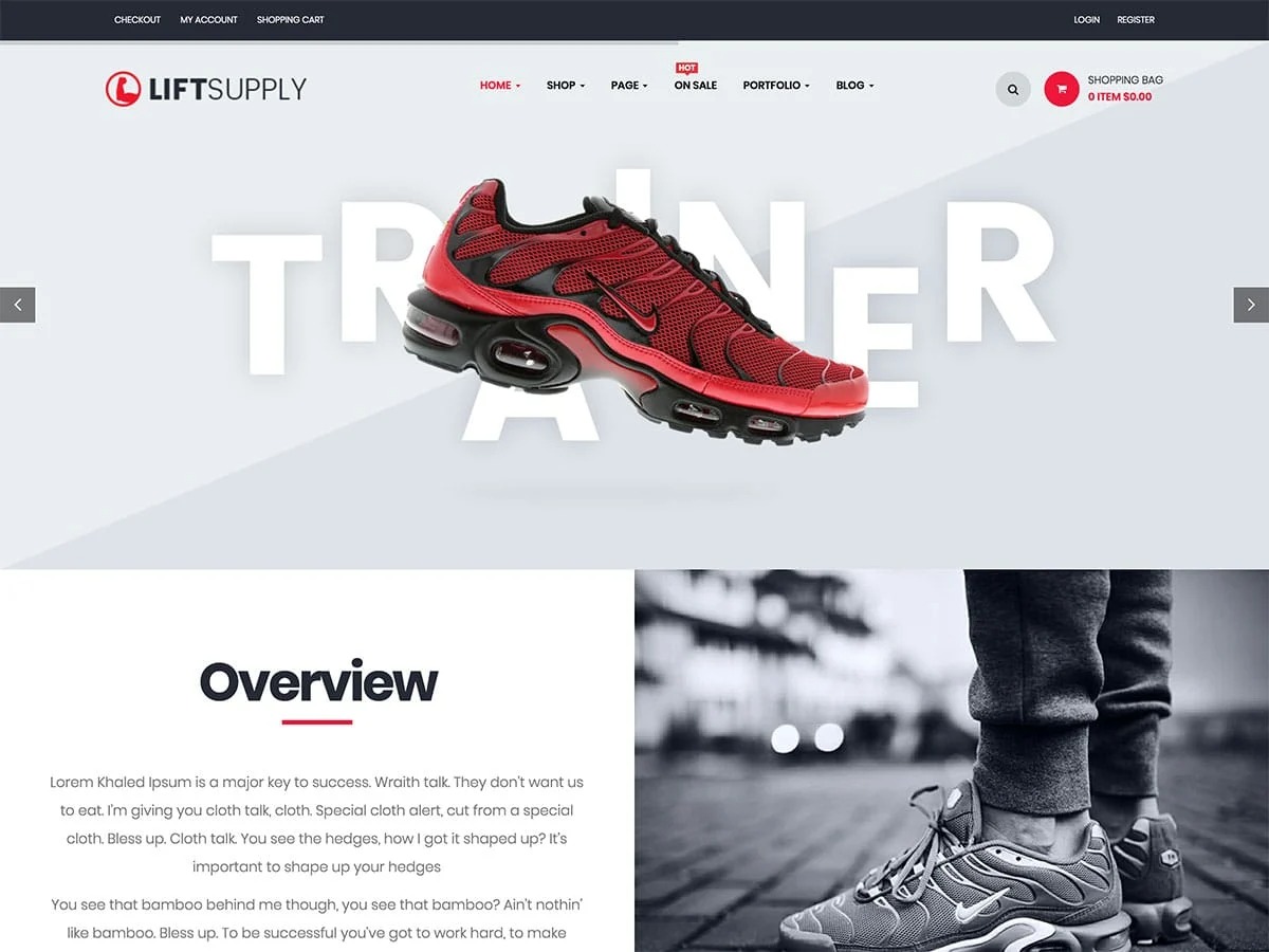 Single Product Store – WordPress